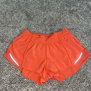 Bright Orange/Pink Hotty Hot Shorts